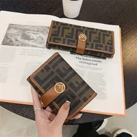 Bag for dinner 20% OFF 2022 new fashion trendy bags women's short printing retro student folding zero wallet buckle Long Wallet