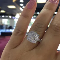 Wedding Rings MENGYI Fashion Design Cubic Zirconia Jewelry Luxury Female Engagement Ring Gift Drop