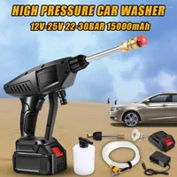Car Washer 15000mAh 240W Professional Bicycle Washing Tools Pressure Wireless High Spray