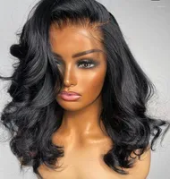 Body Wave 13x6 Lace Front Wig Short Bob 13x4 Human Hair Wigs Braziliaanse Remy 4x4 Sluiting Glueless 180%