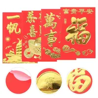 Gift Wrap Red Envelopes Year Chinese Money Envelope Hong Bao Lucky 2022Festival Packetspacket Pocket Bag Bags Hongbao Pockets