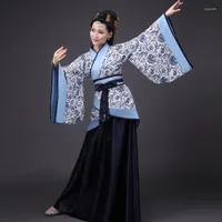 Abbigliamento da palco antichi costumi cinesi da donna abiti abiti abiti tradizionali costumi da ballo abbigliamento della dinastia Han tang abito fata