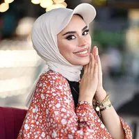 2Pcs New Muslim Fashion Baseball Caps With Scarf Hijab Shawl Solid Color Bandana Turban Hat For Women Ready To Wear