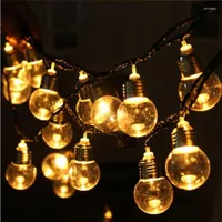 Strängar 6m 20LEDS LED String Lights Fairy Holiday Christmas Lighting Outdoor Wedding Party Decor Warm Strip Light Light Light