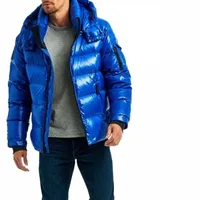 men's Down & Parkas Autumn Fall Men Fashion Jackets Lightweight Bright Coat Big Sale Mens Clothing Solid Zipper Pocket Hooded Jacket Coats O C3tR#