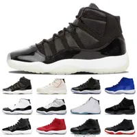 2022 new men 11 basketball shoes 11s 25th Anniversary Gamma Blue Bred High Concord 23 45 Platinum Tint space jam gym red Heiress sneakers JORDON