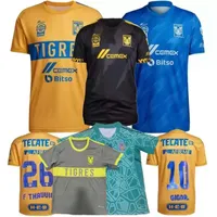 Fans Tops Tees Liga Mx 2021 2022 2023 Tigres Soccer Jerseys Gignac Thauvin Uanl Home Away 3rd 22 23 Football Men And Kids Shirt 4xl