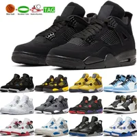Basketball Shoes 4 cool grey sneakers 4s Yellow women men Green Glow shoes Alternate Motorsport size Black Cat eur 36-47