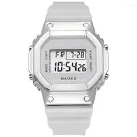 Wristwatches Digital Wrist Watches For Women Female Sport Watch Electronic Clock Lover Alarm Montre Homme Zegarek Bracelet