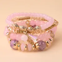 Strand 2022 Sweet Bracelet For Women Bohemian Stackable Set Girl Birthday Gift Boho Jewelry