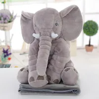 Colorful Giant Elephant Stuffed Animal Toy Animal Shape Pillow Baby Toys Plush Home Decoration224b
