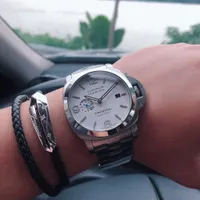 Luxury Watches For Mens Mechanical watch Paneraiss Swiss Automatic Sapphire Mirror 45mm 13mm 904 Steel Watchband Brand Italy Sport Wristwatches YU36