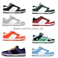 Sb Casual Sports Shoes Trainers Sneakers Luxurys Designers Skateshoes Animal Dunks Paisley Unc Blue Green Barber Cherry Raspberry Women Men