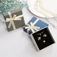 Gift Wrap 12pcs Cardboard Jewelry Box Set Paper For Necklace Bracelets Earring Wedding Packaging Display Case