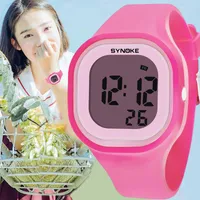 Wristwatches Luxury Women Digital Watches Waterproof Girls Sports Watch For Simple Square Led Electronic Wristwatch Ladies