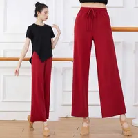 Yoga Outfits Woman Loose Wide-Leg Pants Modern Dance Training Pants Modal Material Classical Dance Straight-Leg Practice Yoga Pants 2022 New T220930