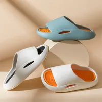 Slippers Women Men Summer Beach Ourdoor Slides Indoor Home Thick Platform Shoes Fashion Soft Flip Flops 220930