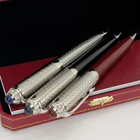 Luxury Designer High Qualit Rollerball Pens Withs gems pen Metals With Red Box