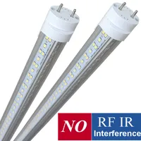 Lighting LED T8 Light Tube 4FT Warm White 6500K Dual-End Powered Ballast Bypass 72W 7200Lumens 100W Fluorescent Equivalent Frosted Covers AC85-265V usalight