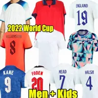 Foden Soccer Trikots 2022 Kane Sterling Angleterre Grealish Rashford Mount Bellingham Sancho 22 23 National Football Hemd Männer Kits Kit Uniform Englan L8iq#
