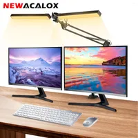 Table Lamps ACALOX EU US 12V Screen Hanging Lamp 24W Reading Desk Po Fill Light Night Lights For Writing Welding Programing