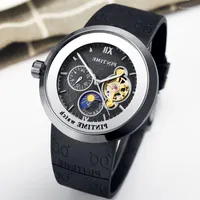 Wristwatches Automatic Mechanical Watch For Men Luxury Top Brand Mens Hip Hop Sports Bussiness Watches Male Clock Hombre Relogio MasculinoWr