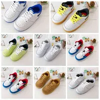 Fashion Big Boys youth children Smile Kids Shoes Hare Skate Basketball Sneakers 1 Triple White 50th Synthetic Anniversary Space Jam Outdoor