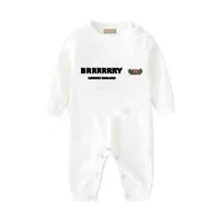 Infant Born Baby Boy Girl Rompers Designer merk brief kostuum overalls kleding jumpsuit kinderen bodysuit voor baby outfit romper outfit jumpsuits