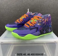 Mens Lamelo Ball MB 01 농구화 Rick and Morty Red Green Galaxy Purple Blue Black Queen Buzz City Melo Galaxy Sneakers