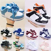 2022 Kids Athletic Outdoor Skateboard Shoes Orange Dairy Cow Black White Brazil Boys girl Toddler Sports Trainer Coast Syracuse with shoe