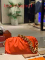 Bottegas Tassen Venetas Designer Pouch Bag Luxe vrouwen koppeling handtassen D Dikke ketting oksel vouw draagbaar