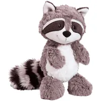 25cm Gray Raccoon Plush Toy Lovely Raccoon Cute Soft Stuffed Animals Doll Pillow For Girls Children Kids Baby Birthday Gift2848