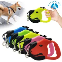 Dog Collars Retractable Leash Automatic Flexible Puppy Cat Traction Rope Belt For Small Medium Dogs Pet Products Dropship