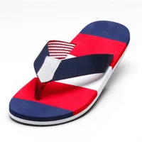 2022 Summer Men Slippers Sandals Beach Slippers Flat Heel Comfortable Fashion Flip Flops Plus Size 39-452923
