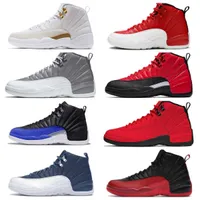 Jumpman 12 Mens Basketball Shoes FIBA 12s Playoffs Royalty Taxi Stealth Reverse Flu Game Hyper Royal Twist Utility Dark Concord Men Trainers