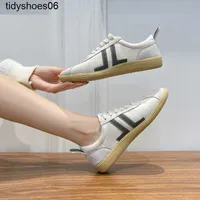 2022 Spring Leisure Round Head Color Contrast Forrest Gump Leather Sports Grape Mom Little White Shoes Girl