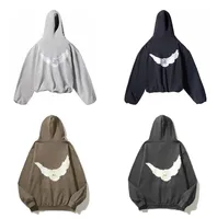 Designer Mens Hoodies Sweatshirts Hoodie Three Party Peace Dove Printed Men Pullover Sweater Hooded letter loose