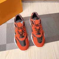 2021 High Quality Men Shoes Fashion Luxurys Designers Sneakers Casual Leather Sneaker Colorful Platform Trainers Men's Driving Shoe Mens