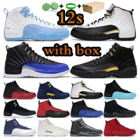 2022 Jumpman 12s Basketball Shoes 12 Playoff masculino Dark Concord Gripe Game Royal Reverse Game Indigo Michigan Royalty Taxi Twist University Gold Utility Grind Sneakers