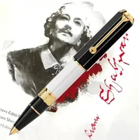 Luxury Limited Edition William Shakespeare Ballpoint Pen School Office Stationery Unique Design Carbon Pens With Serial Number