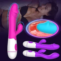 Sex Toy Massager 30 Speeds Double Penetration Vibrator for Vagina Clitoris Erotic Product Fidget Toys Woman Adults 18 Intimate Goods Shop
