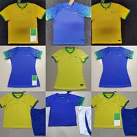 قمصان كرة القدم 2022 كرة قدم قميص Camiseta de Futbol Paqueta Brazils Neres Coutinho Football Shirt Jesus Marcelo Pele Casemiro Brasil 22 23 Maillots