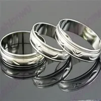 100pcs lot MIX Size 5MM Wide Metal Color Spin Spinning Arc Copper Transport Ring Rings Band Rings188G