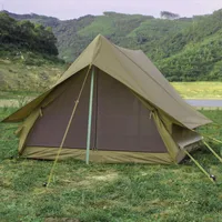 Tendas e abrigos abrigos de backpacking tenda de mochila ao ar livre camping 4 temporada camada dupla à prova d'água sobrevivência