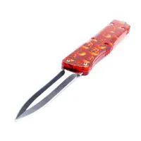 Mict A16 red skull hanlde 10 models double action tactical hunting autotf pocket folding fixed blade knives xmas gift knives3090