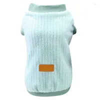Dog Apparel Multicolor Winter Flannel Pullover For Small And Medium-sized Costume To Keep Warm Puppy Cat Pet Supplies