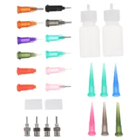 Tattoo Inks 1 Set Bottles With Needle Nozzles Body Painting Supplies Tattooing Tools