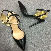 -10CM Fashion Shoes Summer Women Sandals Peep Toe Sexy High Heels European American 2019257G