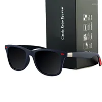 Sunglasses Square Men's Polarized Brand Designer Classic Retro Ladies Glasses UV400 Driving