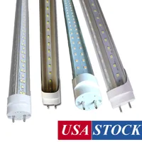 T8 LED Tube Light Tubes 4FT 72W 36W 28W 22W 6000K CoolWhite Lights T10 T12 Fluorescent Replacement Bulbs 4 Foot High Output Bi-Pin G13 Base Dual-End Powered oemled